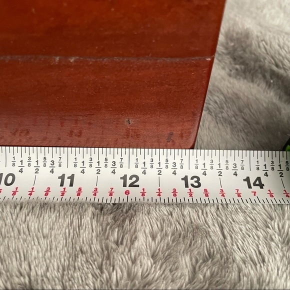 Solid Wood Hand Crafted Jewelry Keepsake Box - Picture 9 of 11